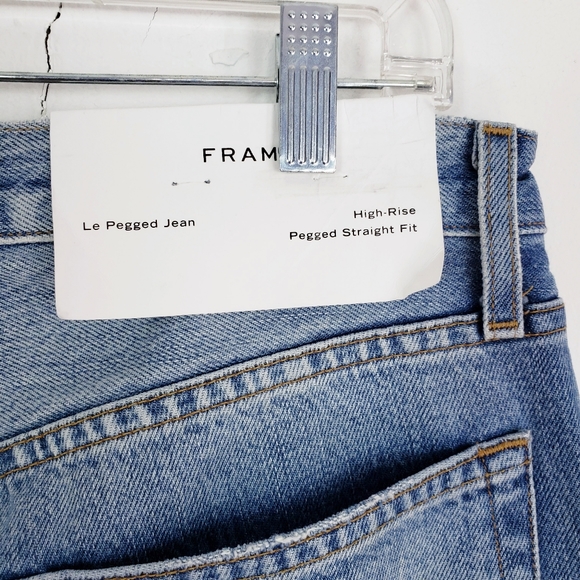 NWT Frame Le Pegged High Rise Straight 29 - Picture 13 of 16